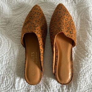 Coconuts by Matisse Women's Brown Leopard Mules